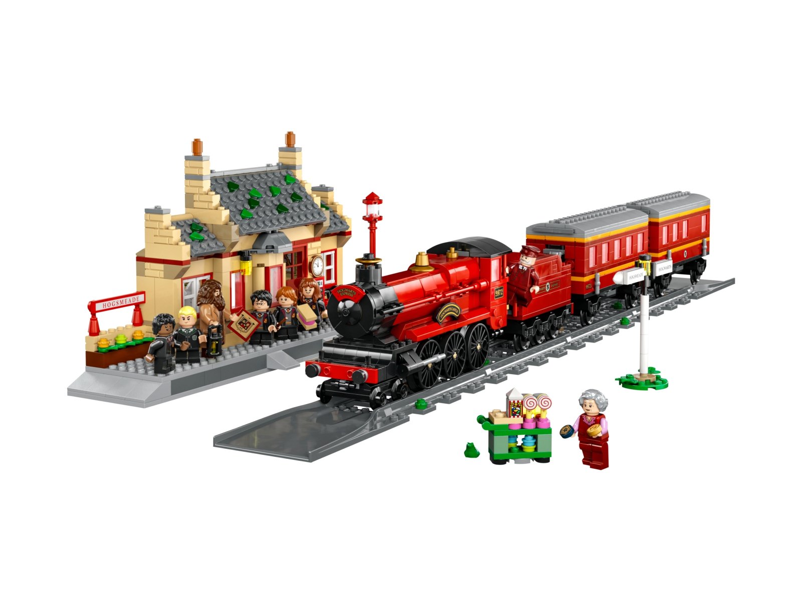 LEGO 76423 Ekspres do Hogwartu i stacja w Hogsmeade