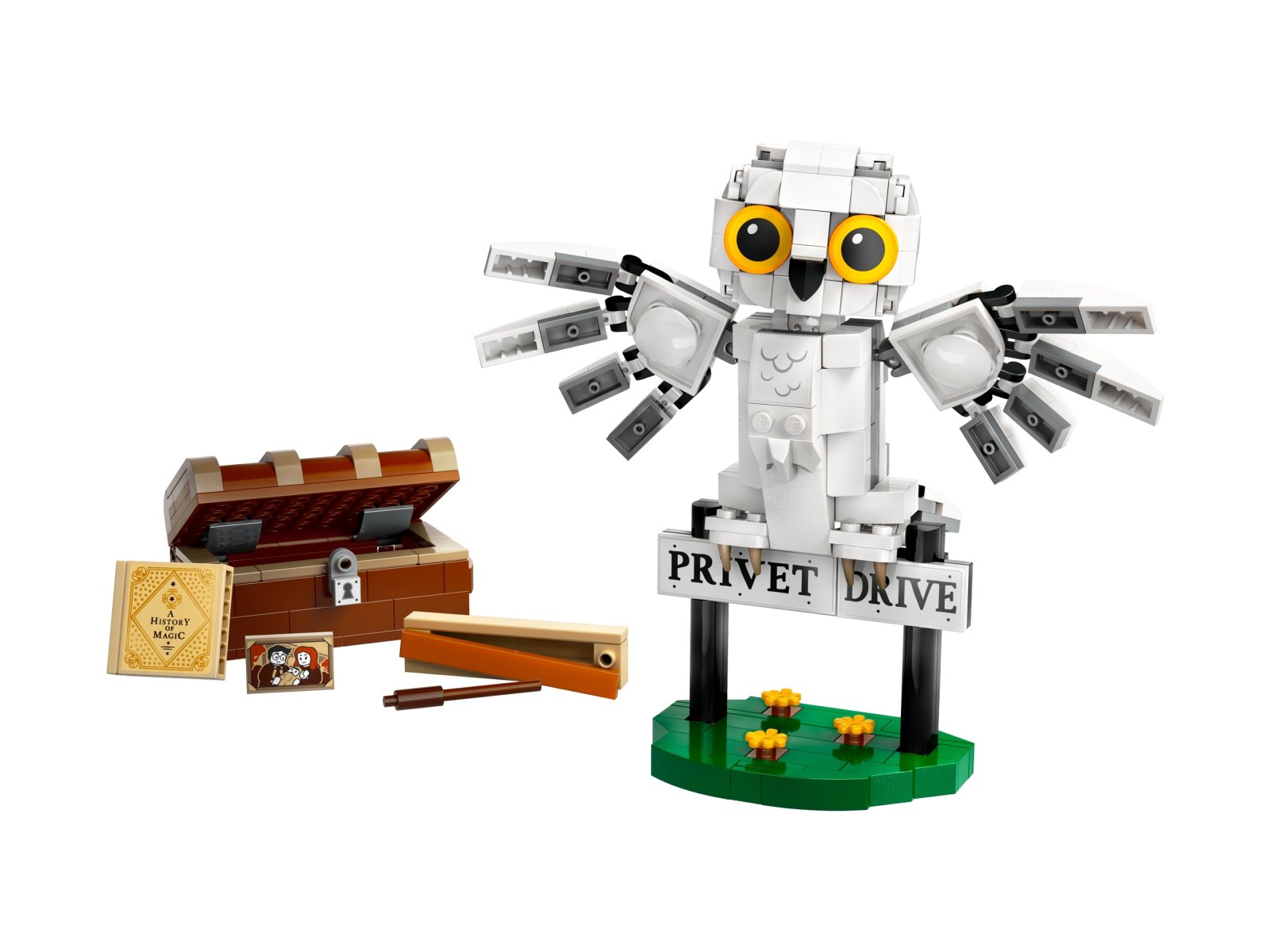 LEGO 76425 Harry Potter Hedwiga™ z wizytą na ul. Privet Drive 4