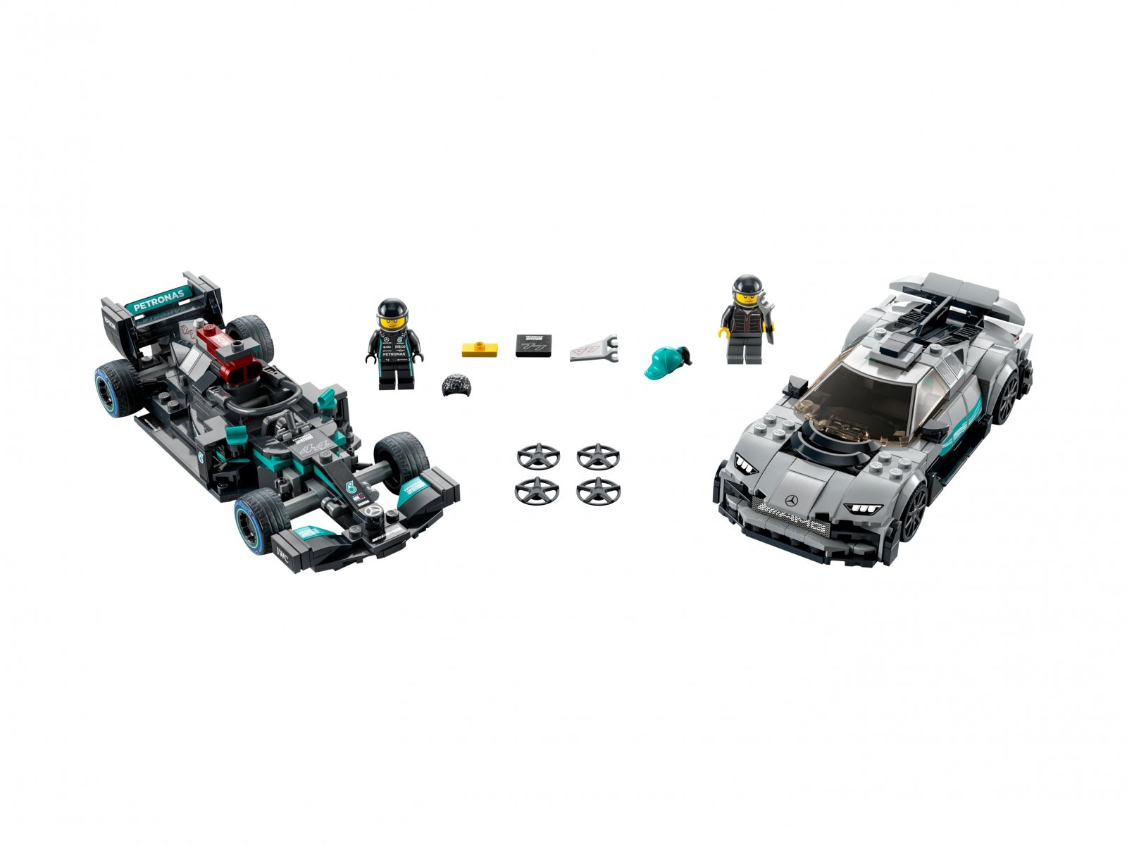 LEGO 76909 Mercedes-AMG F1 W12 E Performance i Mercedes-AMG ONE