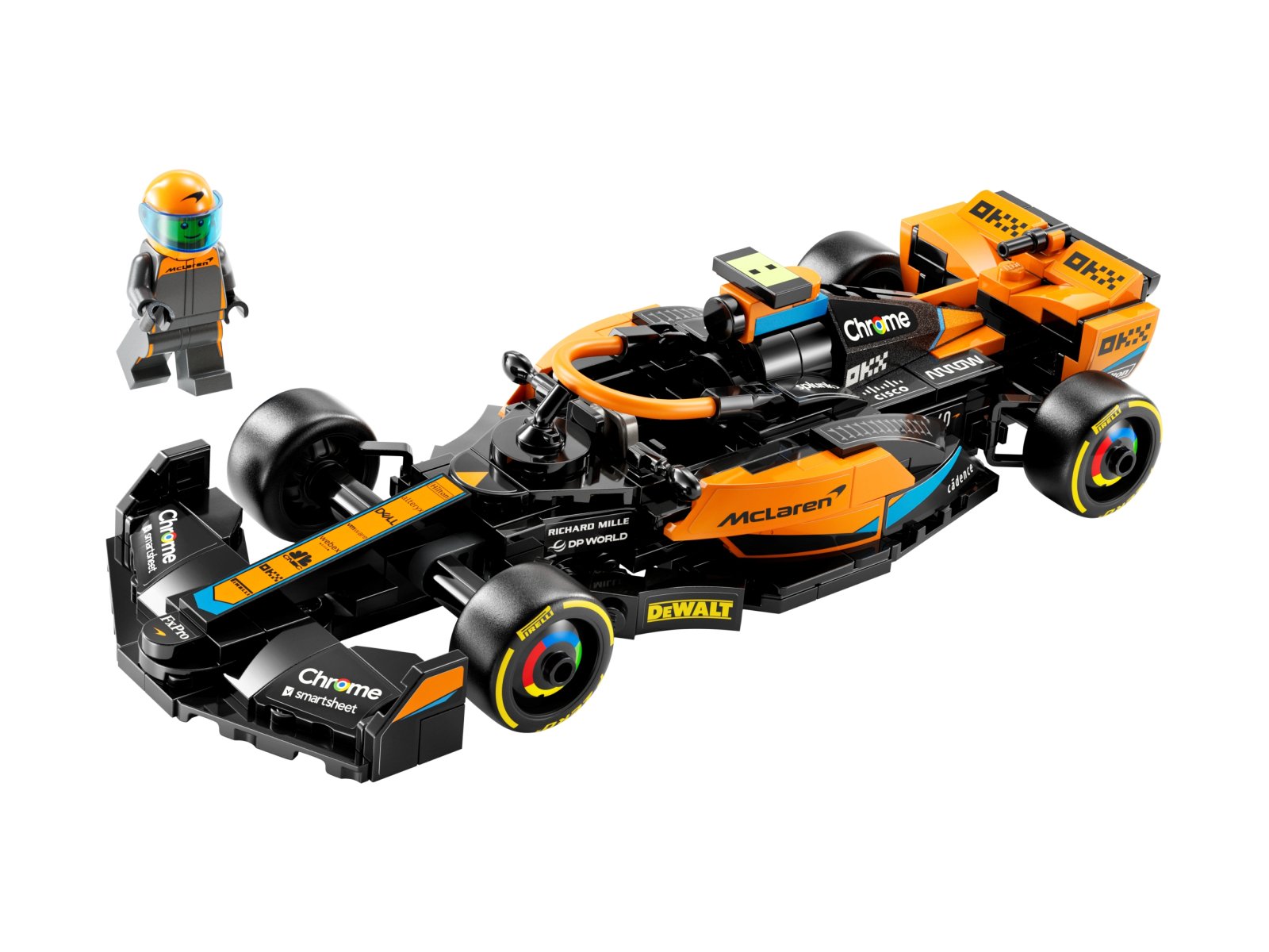 LEGO 76919 Speed Champions Samochód wyścigowy McLaren Formula 1 wersja 2023