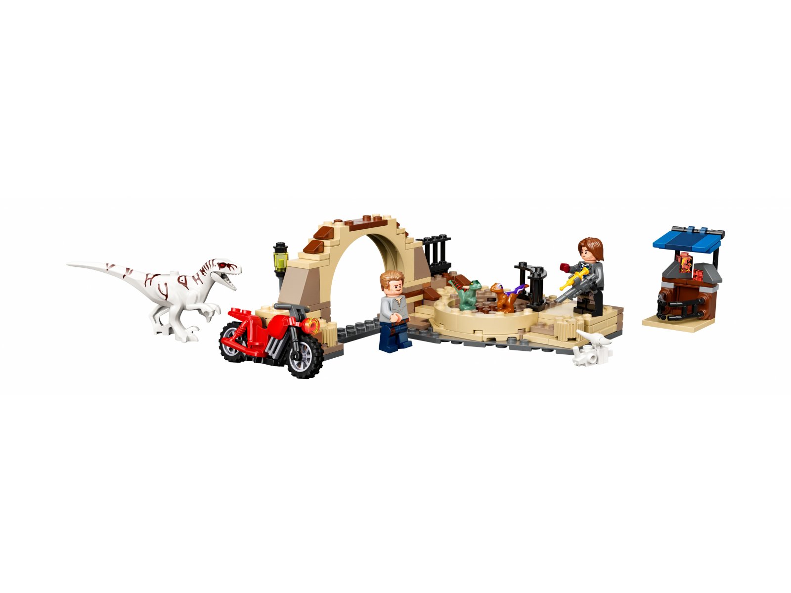 LEGO 76945 Atrociraptor: pościg na motocyklu