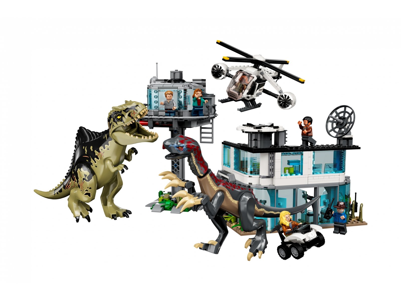 LEGO 76949 Atak giganotozaura i terizinozaura