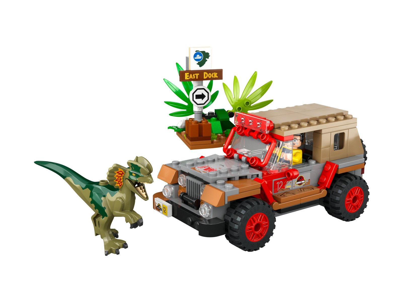 LEGO 76958 Zasadzka na dilofozaura