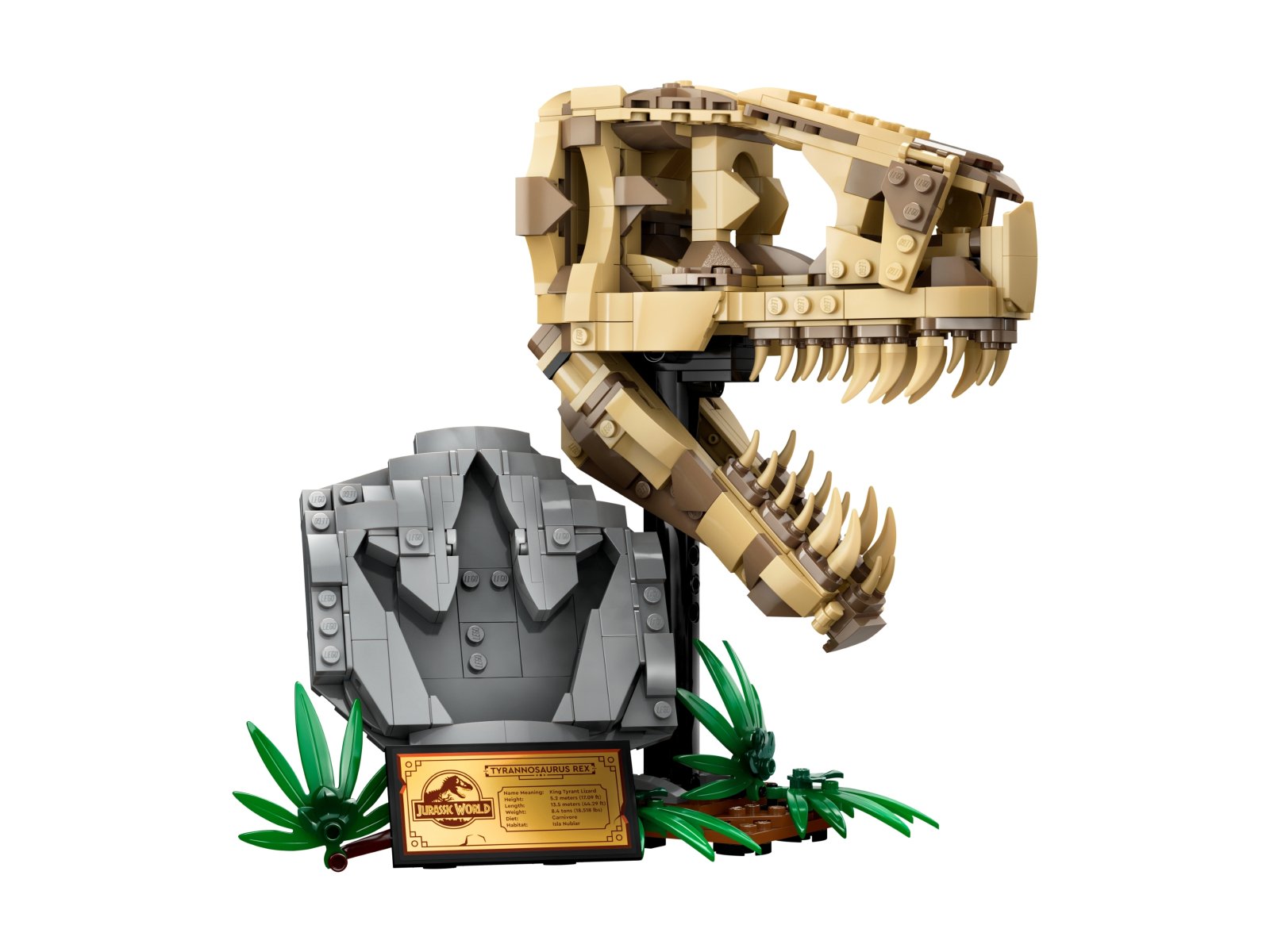 LEGO 76964 Jurassic World Szkielety dinozaurów — czaszka tyranozaura