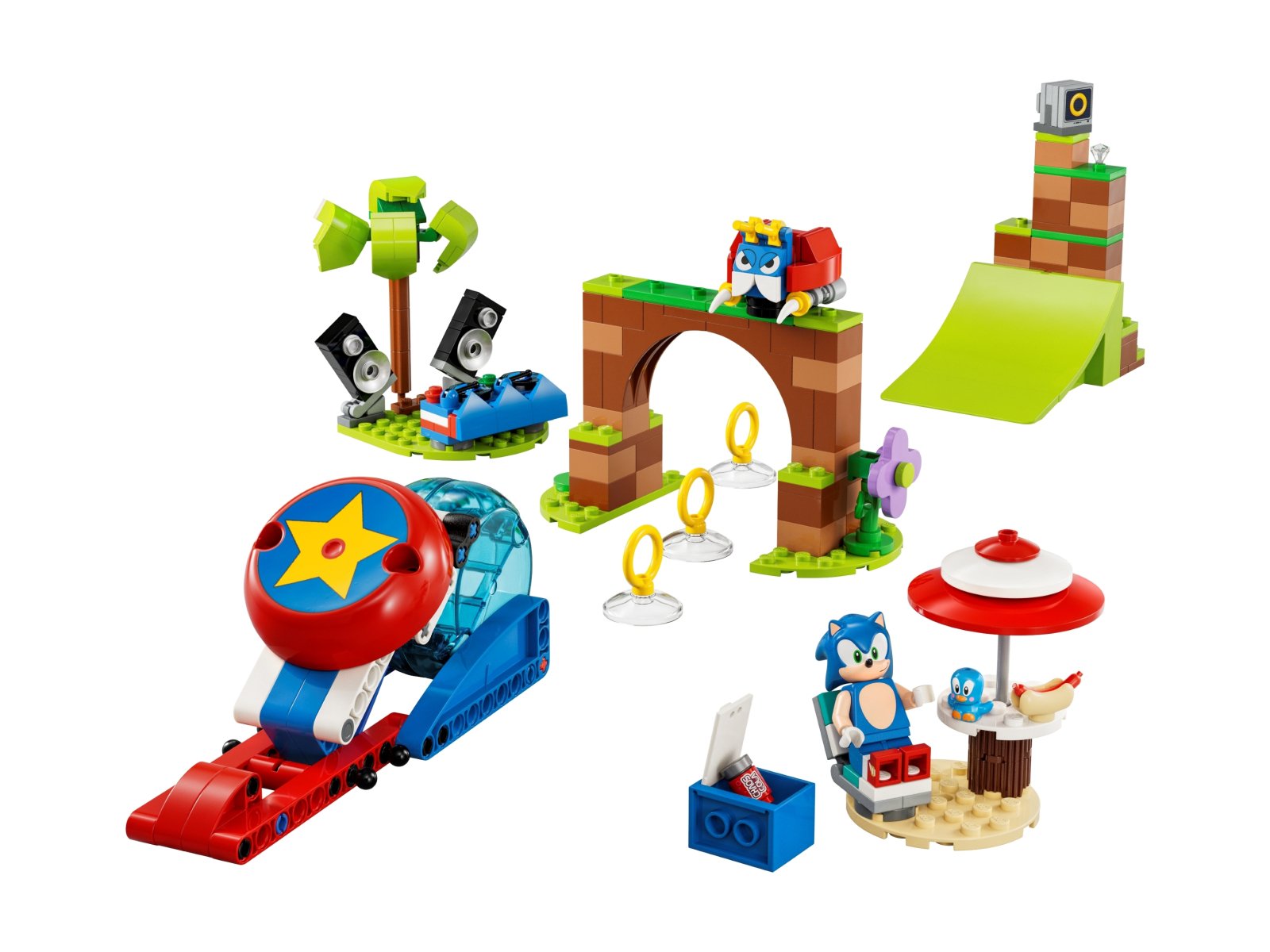 LEGO 76990 Sonic - wyzwanie z pędzącą kulą