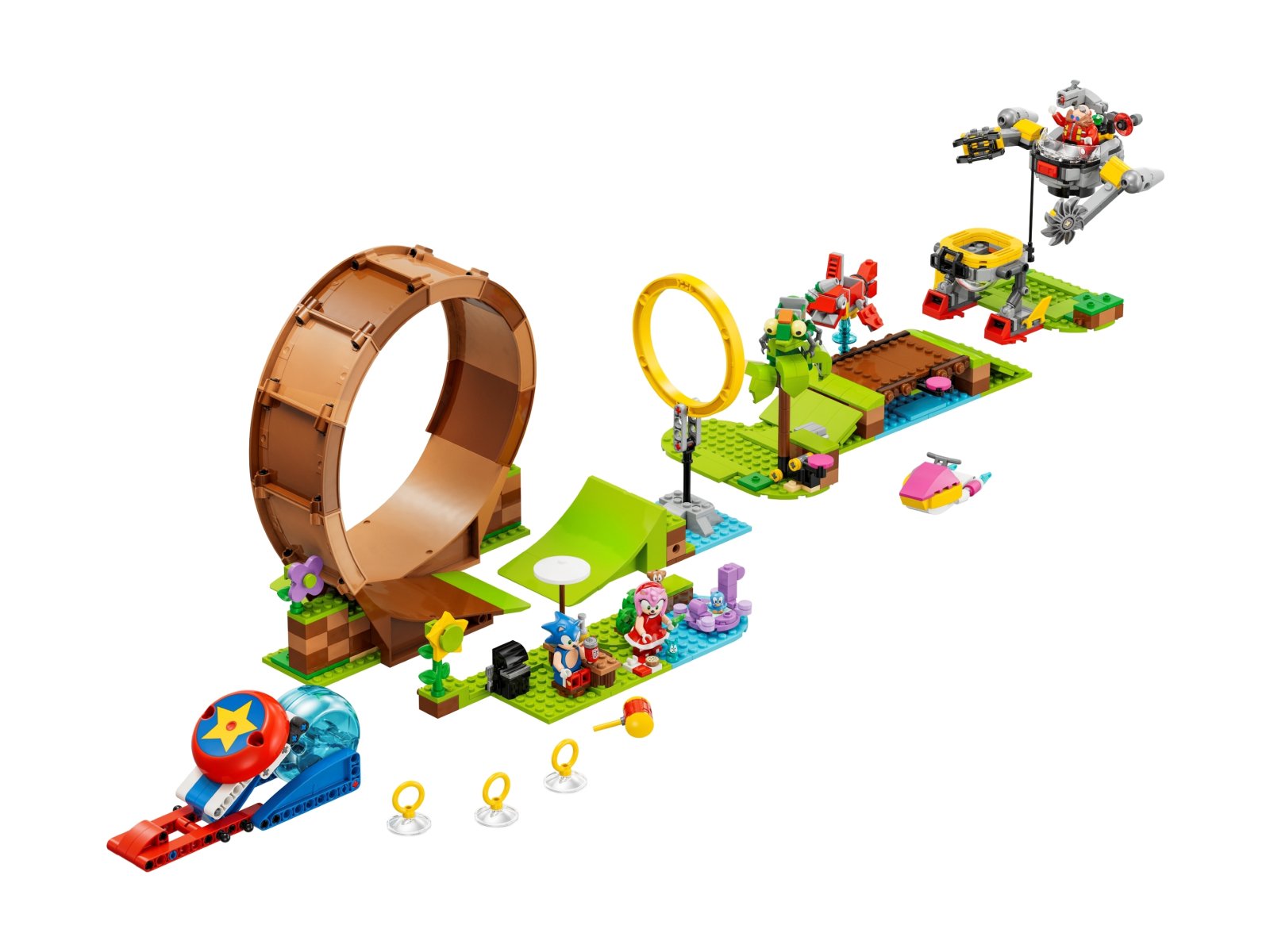 LEGO 76994 Sonic - wyzwanie z pętlą w Green Hill