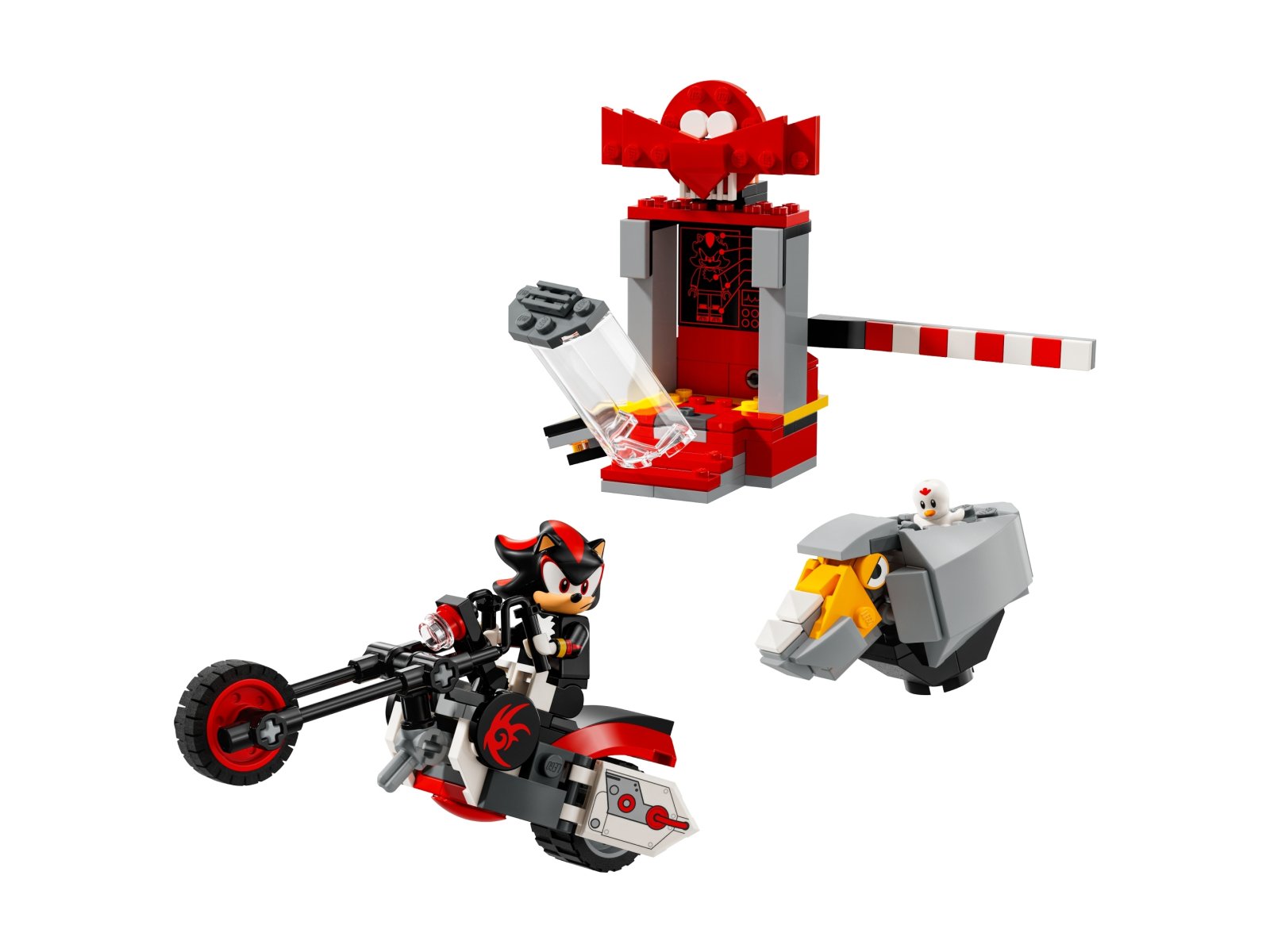 LEGO 76995 Sonic the Hedgehog Shadow the Hedgehog — ucieczka