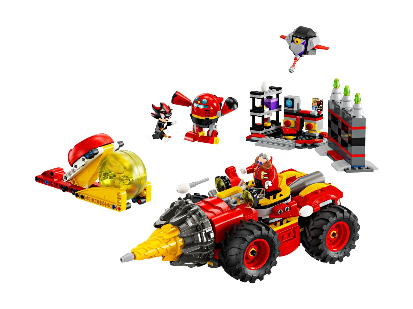 LEGO 76999 Sonic the Hedgehog Super Sonic kontra Egg Drillster