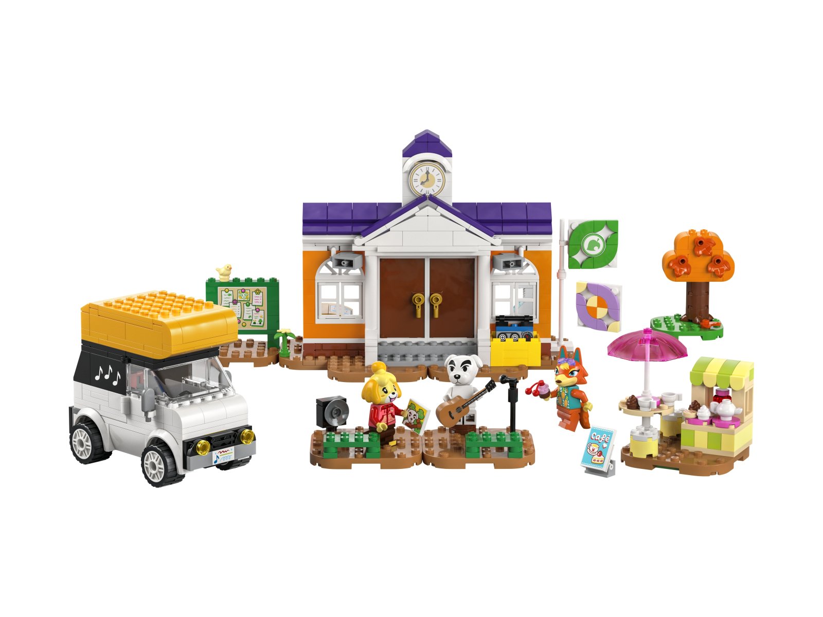 LEGO 77052 Animal Crossing Koncert K.K. na placu