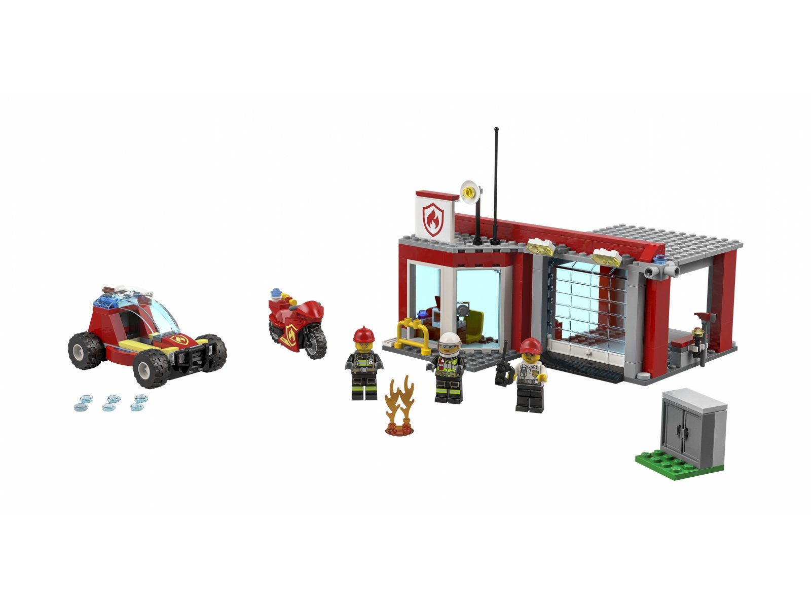 LEGO 77943 Remiza strażacka - zestaw startowy