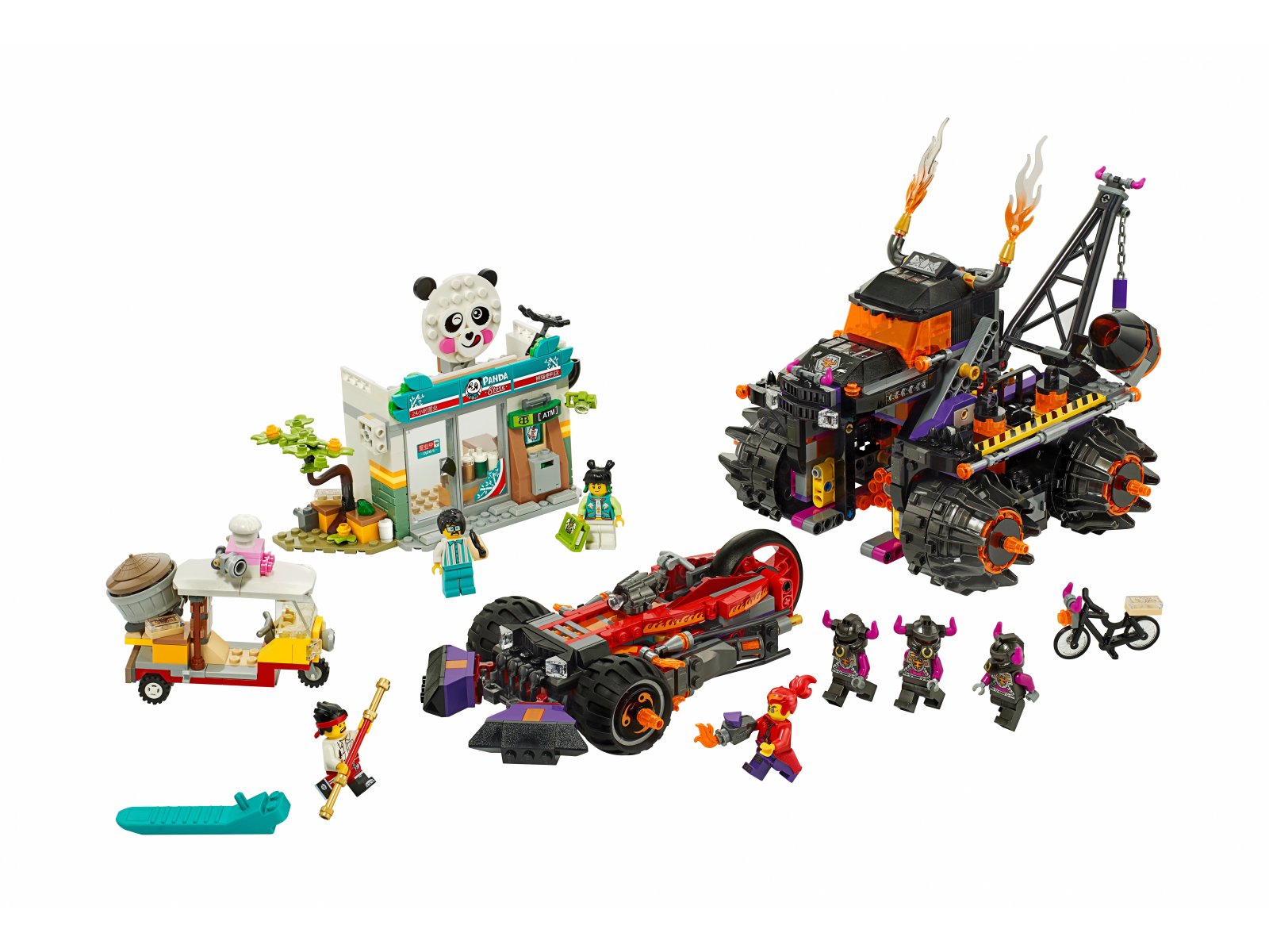 LEGO 80011 Piekielny pojazd Red Sona