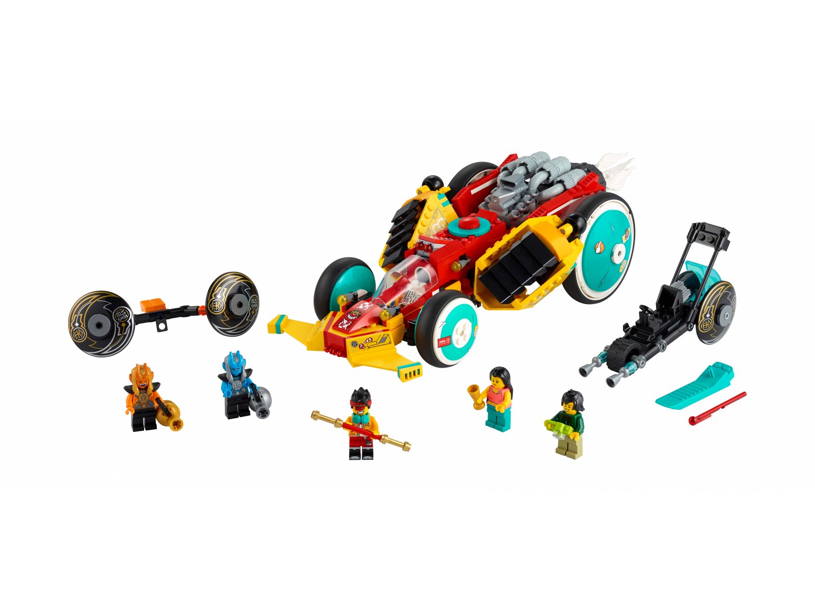 LEGO 80015 Chmurkowy roadster Monkie Kida