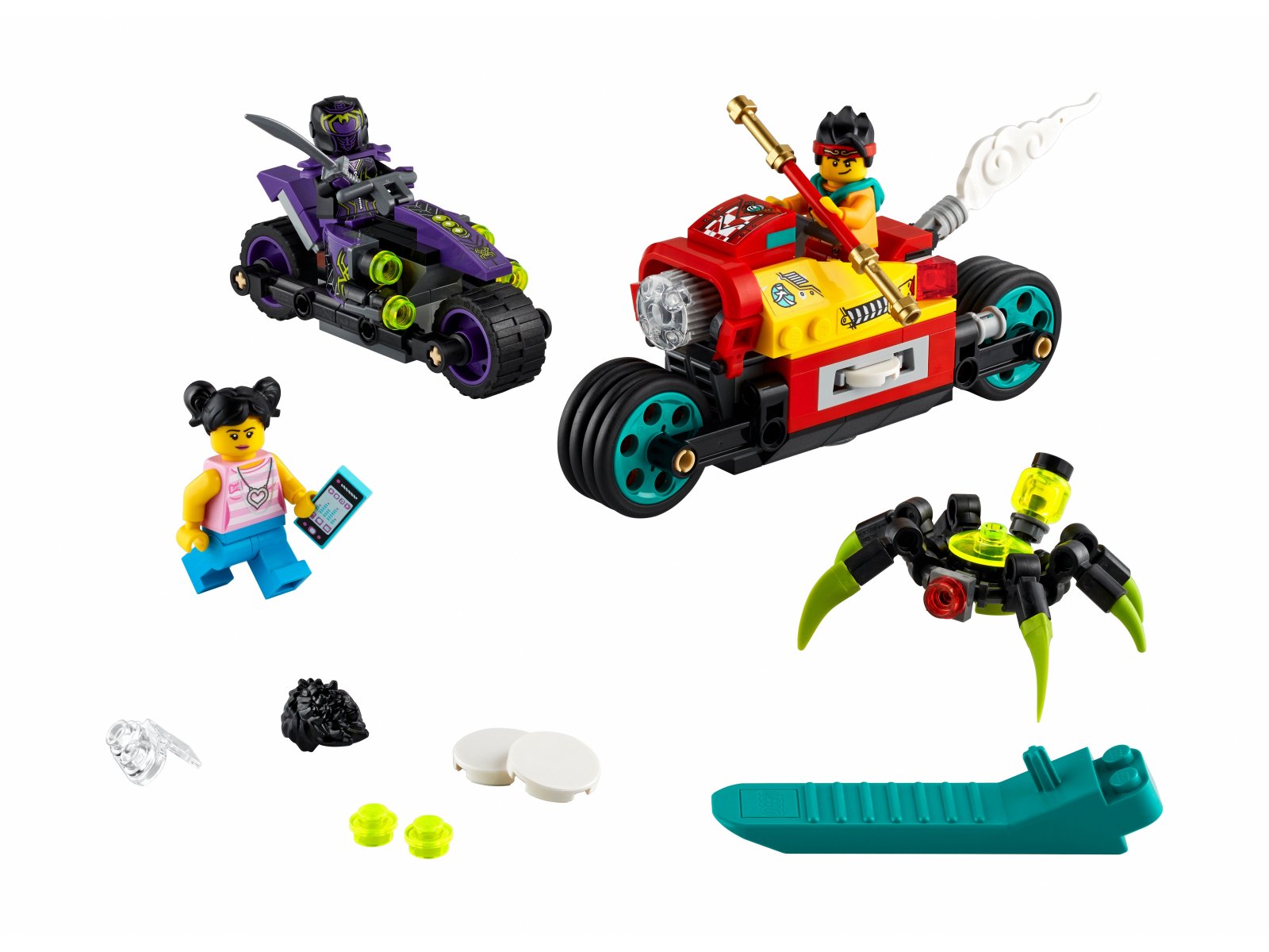 LEGO 80018 Podniebny motocykl Monkie Kida