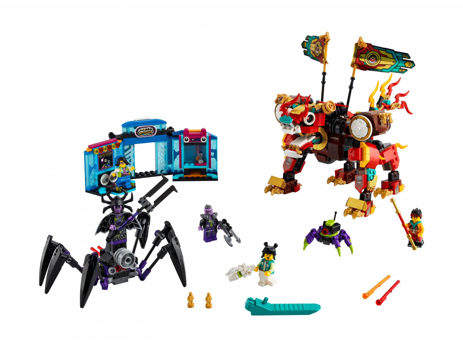 LEGO 80021 Lwi strażnik Monkie Kida