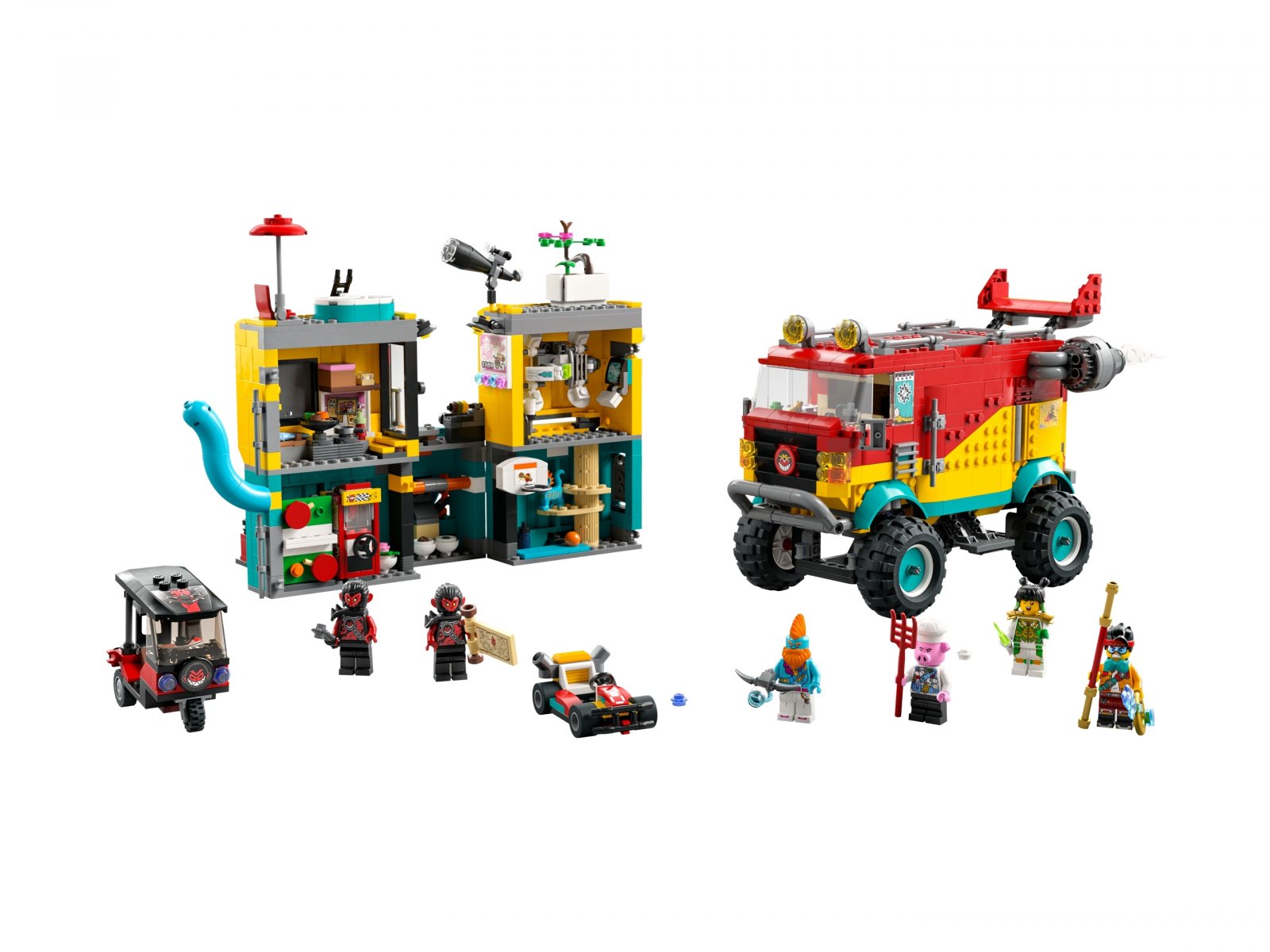 LEGO 80038 Furgonetka ekipy Monkie Kida