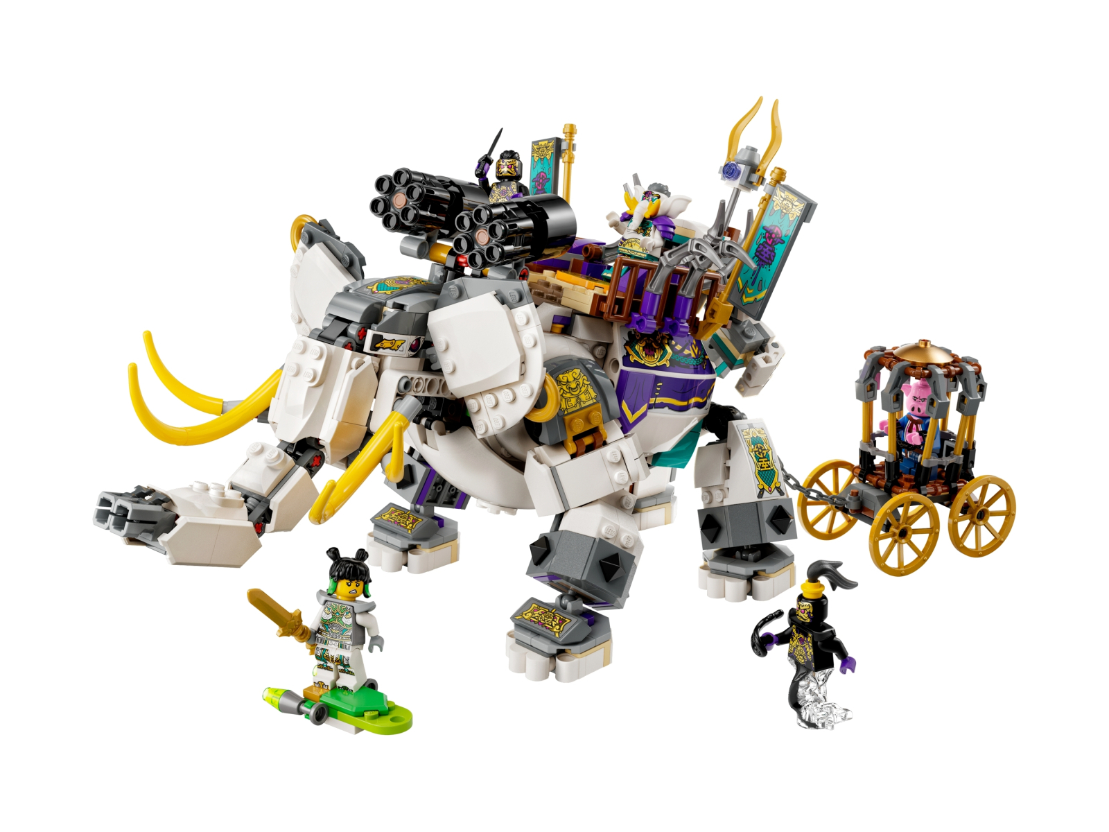 LEGO 80043 Yellow Tusk Elephant