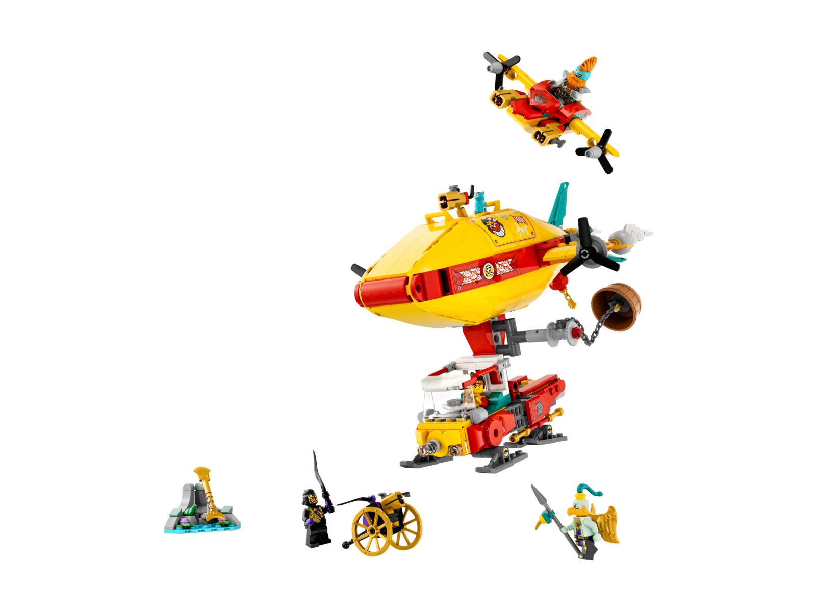 LEGO 80046 Podniebny sterowiec Monkie Kida