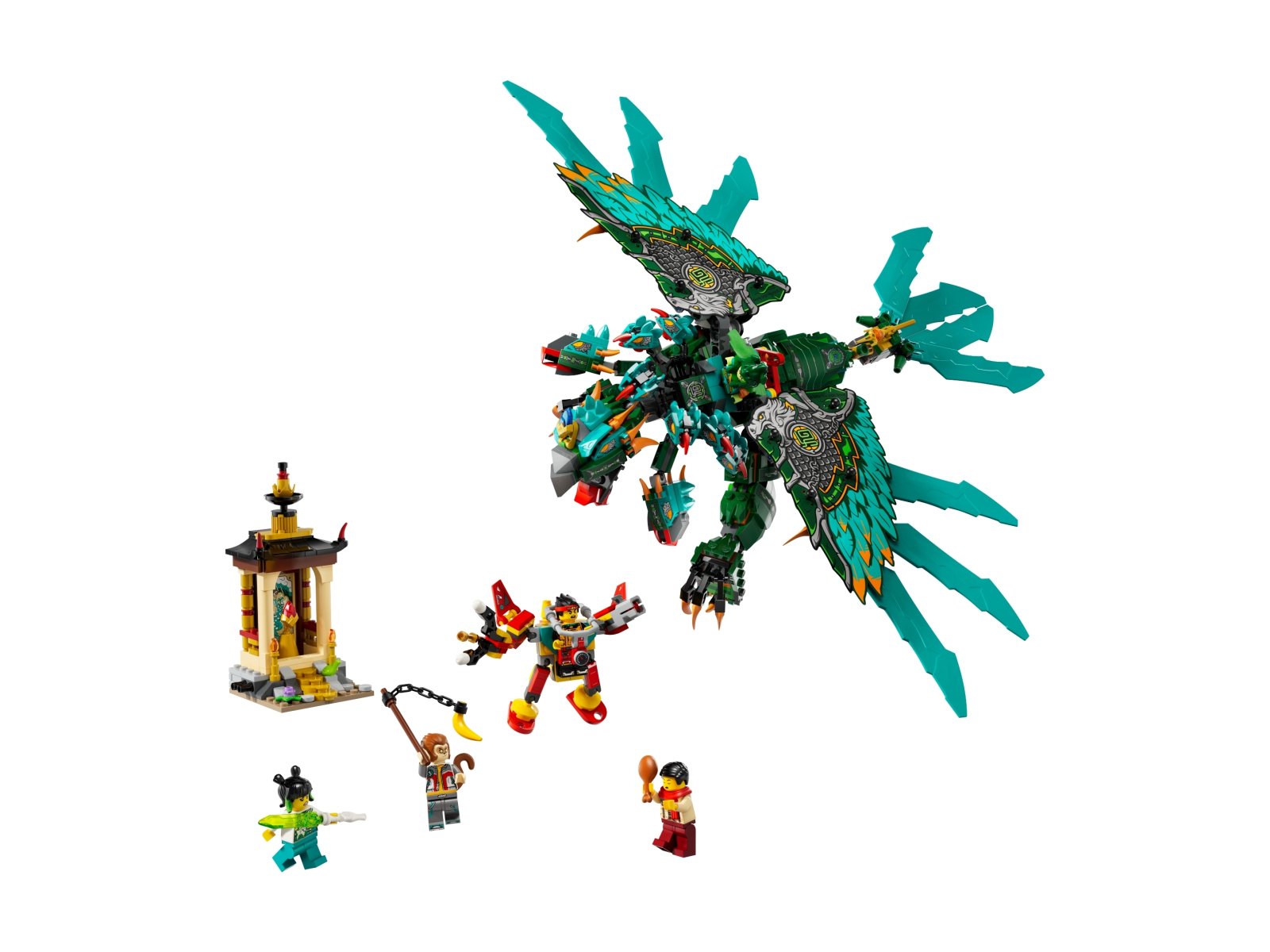 LEGO 80056 Monkie Kid Dziewięciogłowa bestia