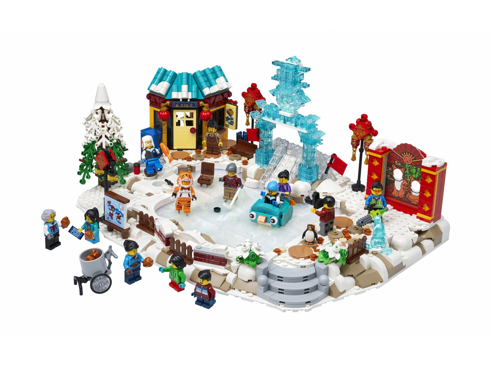 LEGO 80109 Nowy Rok Księżycowy - Festiwal Lodu