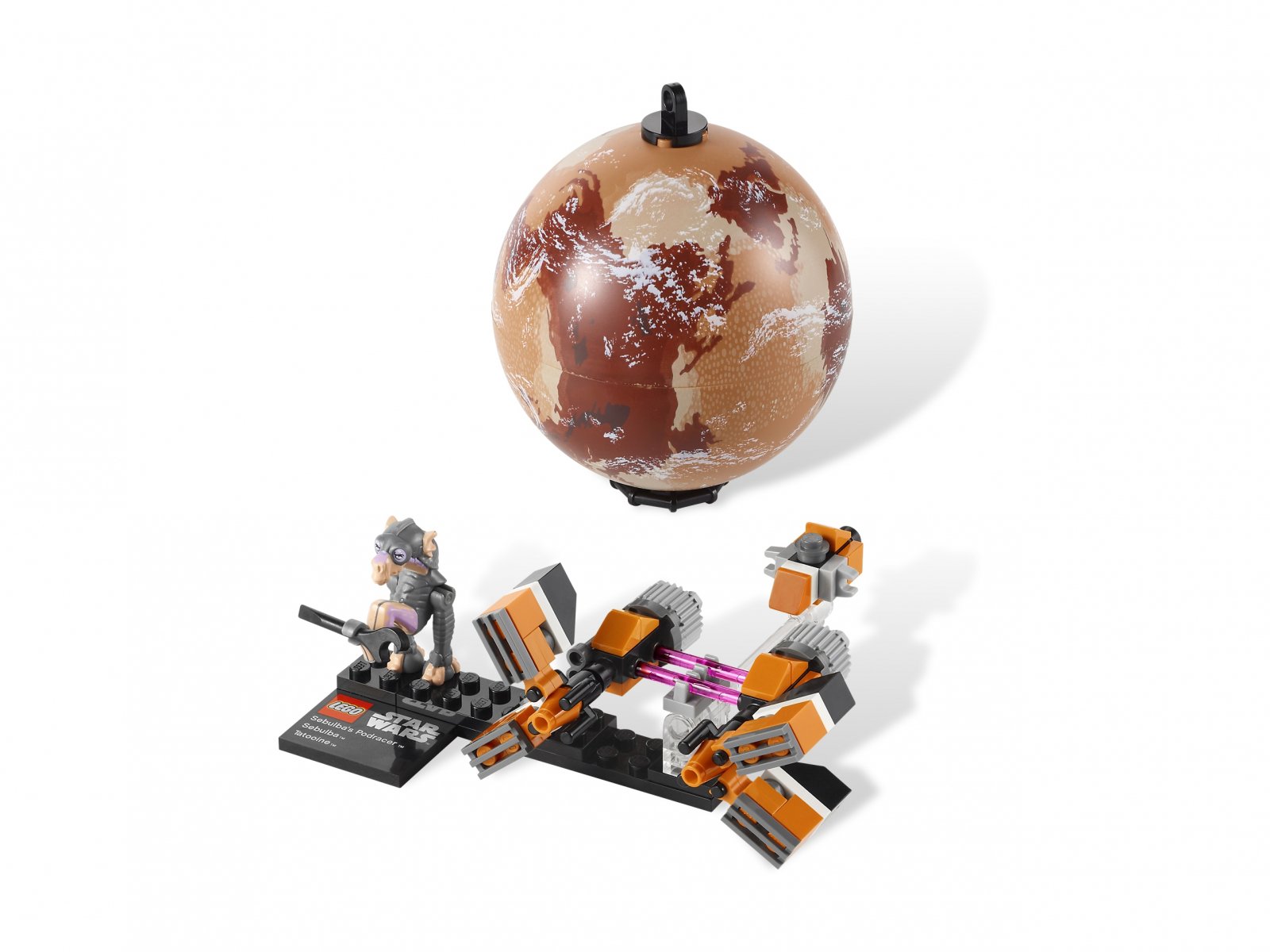 LEGO 9675 Sebulbas Podracer & Tatooine